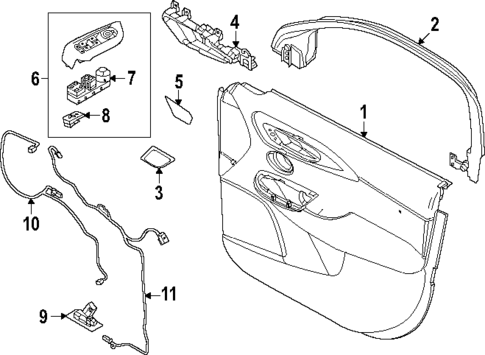 Front Door for 2024 Dodge Hornet #1