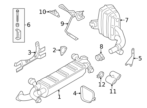 Exhaust Components for 2013 Porsche 911 #1