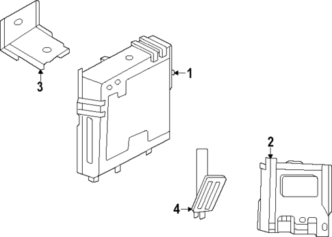 Control Module for 2023 Nissan ARIYA #0