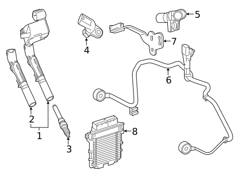 Ignition System for 2018 Mercedes-Benz E43 AMG #0