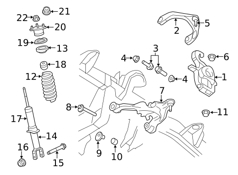 Shocks & Suspension Components for 2013 Ram 1500 #1
