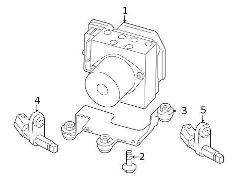 Anti-Lock Brakes for 2016 Audi Q3 #1