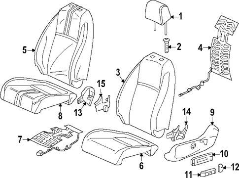 Heated Seats for 2022 Honda Civic #1