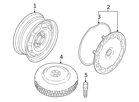 Wheels for 2004 Volvo S80 #0
