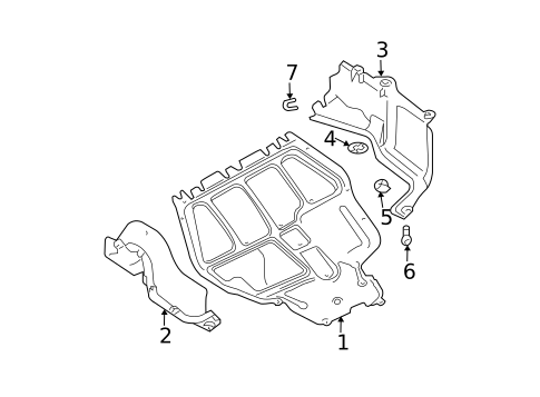 Splash Shields for 2006 Volkswagen Beetle #0