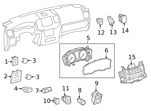 Tire Pressure Monitor Components for 2019 Toyota Land Cruiser #2