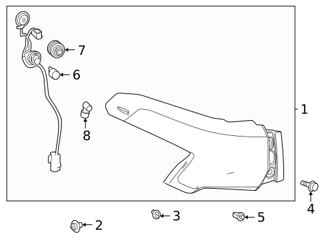 Bulbs - Chassis for 2024 Toyota Sienna #2