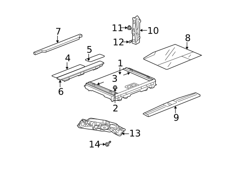 Interior Trim - Rear Body for 2010 Dodge Nitro #1