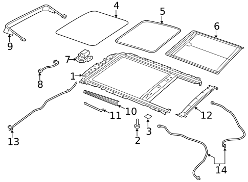 Sunroof for 2016 Chrysler 200 #0
