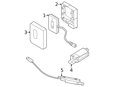 Antenna & Radio for 2022 Volvo C40 Recharge #0