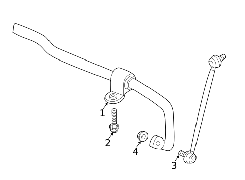 Stabilizer Bar & Components for 2019 Volkswagen Beetle #2