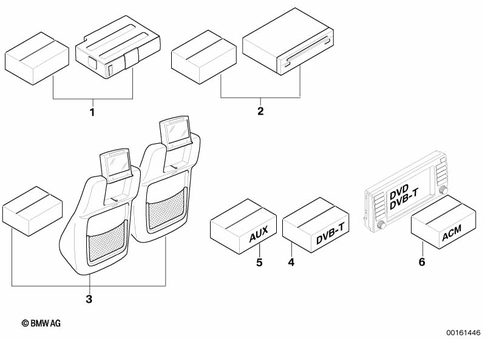Communication and Information for 2005 BMW X5 3.0i #4