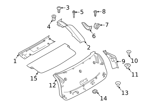 Interior Trim for 2022 BMW X3 #1