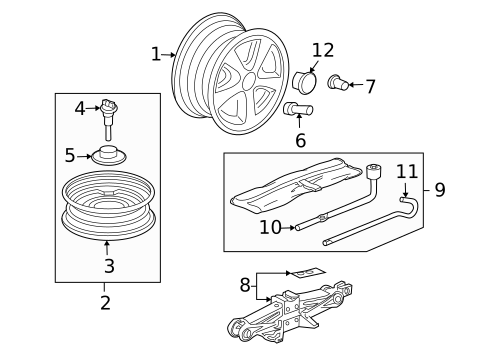 Wheels for 2007 Honda Accord #2