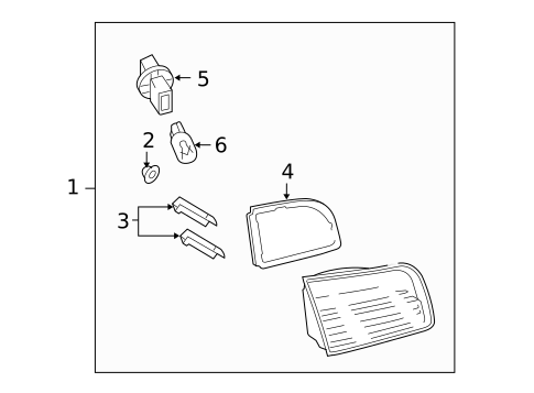 Tail Lamps for 2012 Mazda CX-9 #1