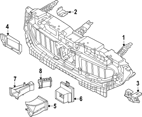 Bumper & Components - Front for 2025 BMW M5 #2