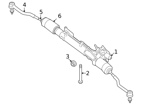 Steering Gear & Linkage for 2009 Nissan Altima #0