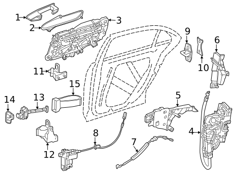Lock & Hardware for 2025 Mercedes-Benz S 63 AMG® E Performance #4