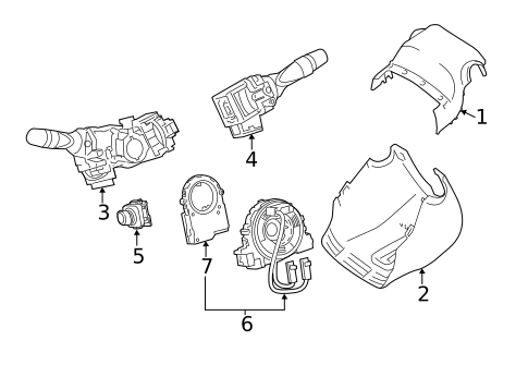 Switches for 2016 Lexus ES350 #0