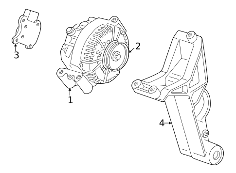Alternator for 1999 Ford Explorer #0