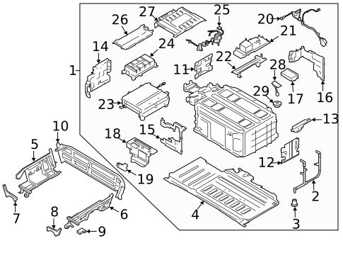Sensors for 2018 Ford Fusion #1