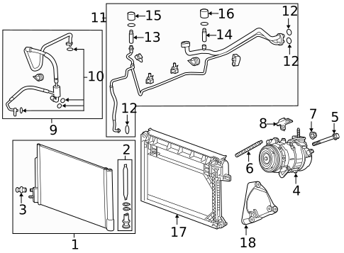 Gaskets & Sealing Systems for 2024 Chevrolet Traverse Limited #11
