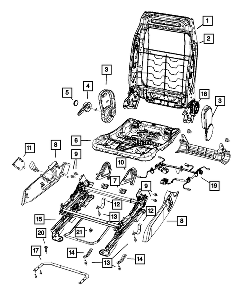 Adjusters, Covers, Shields, and Risers for 2007 Dodge Caliber #1