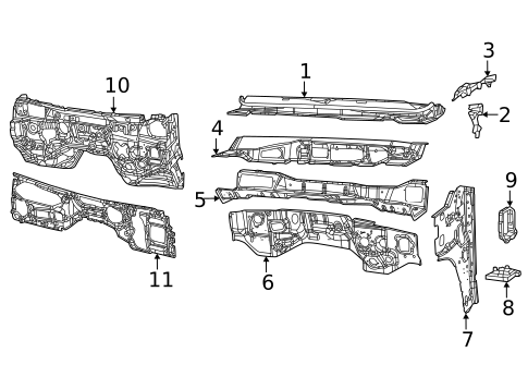 Cowl for 2022 Jeep Grand Wagoneer #0
