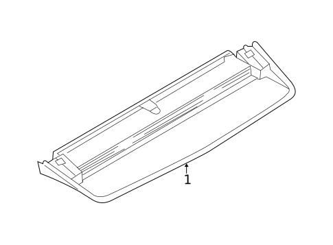 High Mounted Stop Lamp for 2013 Audi RS5 #1