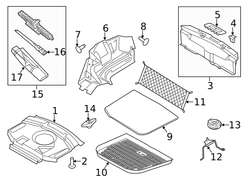 Interior Trim - Rear Body for 2016 Lincoln MKS #0