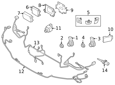 Electrical Components for 2022 BMW 430i Gran Coupe #13