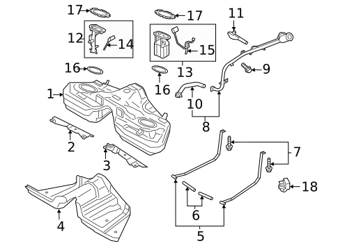 Fuel Pumps & Related Components for 2021 Ford Mustang #0