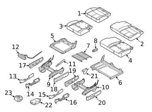 Second Row Seats for 2014 Lincoln MKT #3