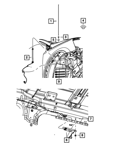 Radio, Antenna, Speakers, DVD and Video systems for 2015 Ram C/V #5