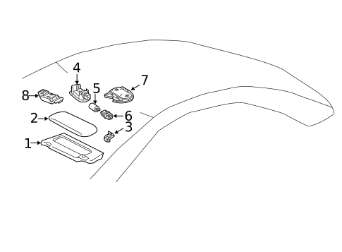 Bulbs - Chassis for 2011 Mercedes-Benz SL65 AMG #4