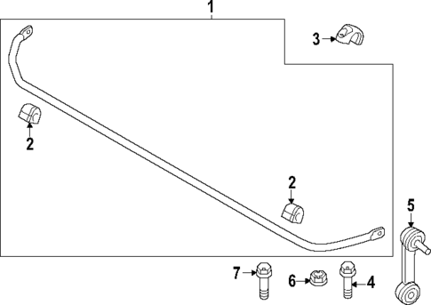 Stabilizer Bar & Components for 2020 Mini Cooper #0