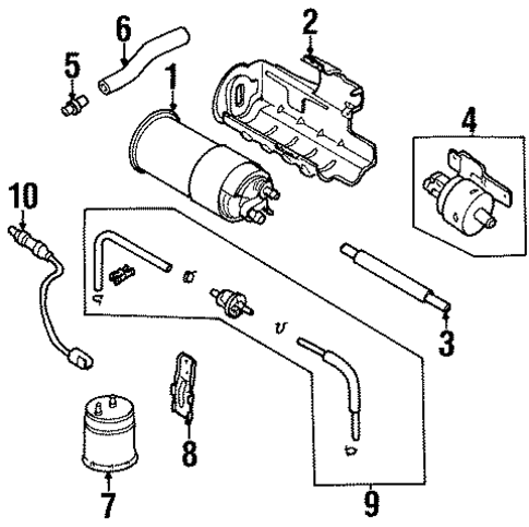 Emission System for 1998 Kia Sephia #0