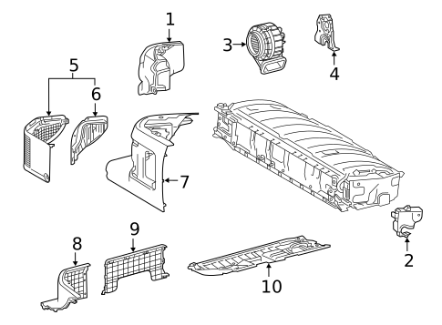 Battery for 2022 Toyota RAV4 #2