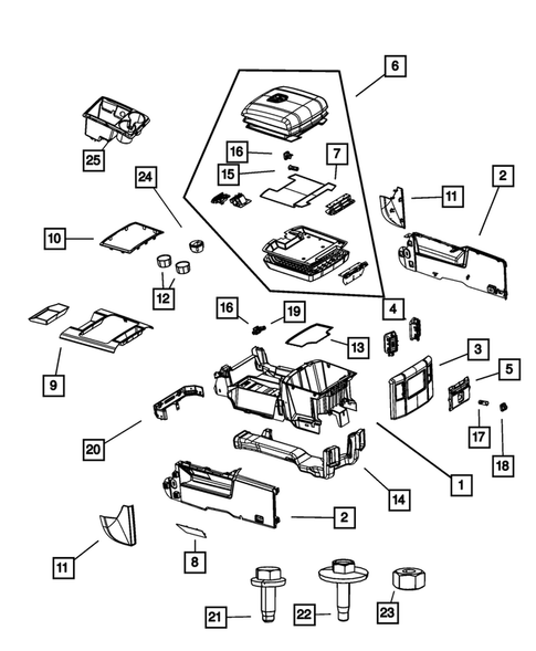 Consoles for 2011 Ram 3500 #0
