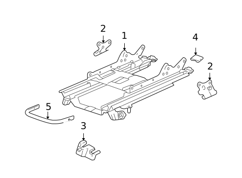 Tracks & Components for 2003 Volvo XC90 #2