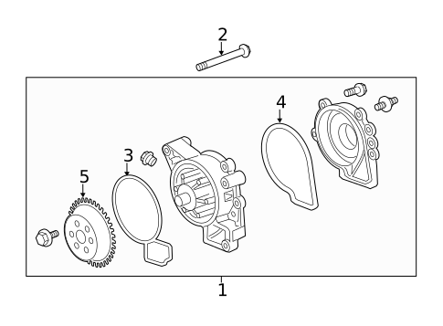 Water Pump & Related Components for 2016 Buick LaCrosse #0