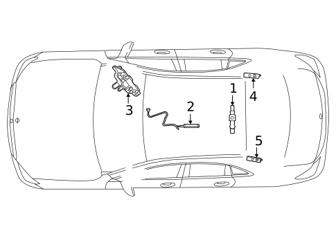 Antenna & Radio for 2021 Mercedes-Benz S500 #1