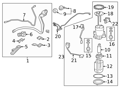 Gaskets & Sealing Systems for 2018 Lexus RX350L #0