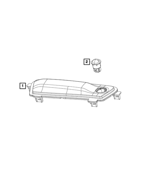 Battery, Battery Tray and Cables for 2019 Chrysler Pacifica #9