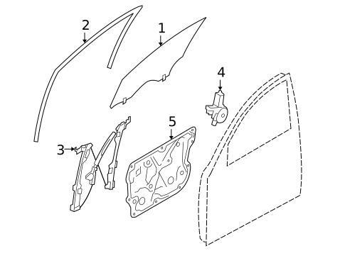Front Door for 2016 INFINITI QX50 #2