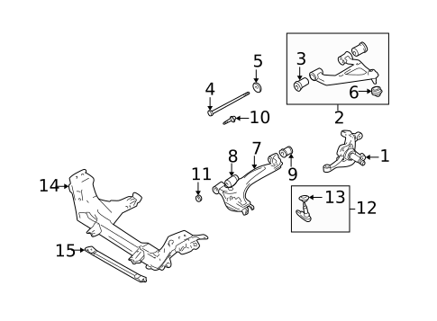 Suspension Components for 2000 Mazda Miata #0