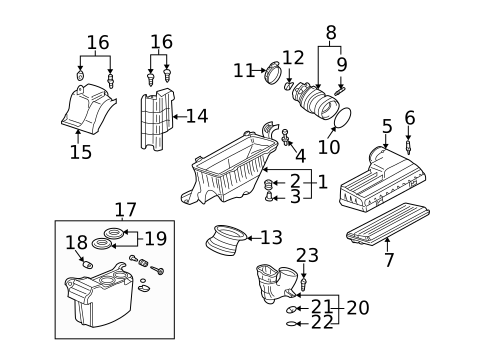 Filters for 2003 Acura TL #0
