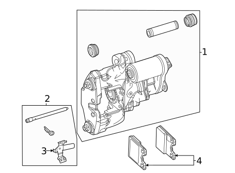 Parking Brake for 2022 Chevrolet Corvette #0