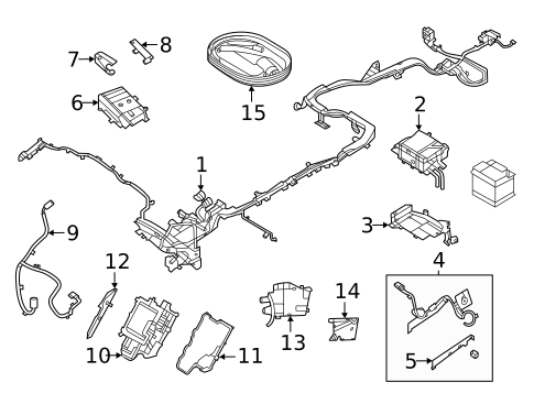 Battery for 2022 Lincoln Corsair #0