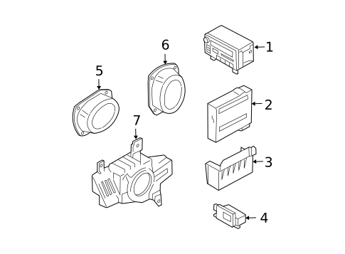 Sound System for 2004 Ford Expedition #0